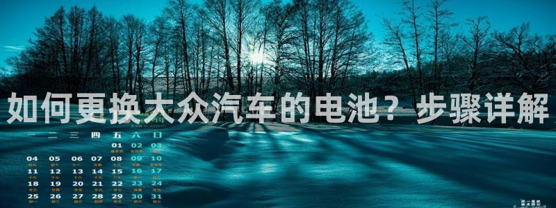 优发国际客服联系方式电话：如何更换大众汽车的电池？步骤详解